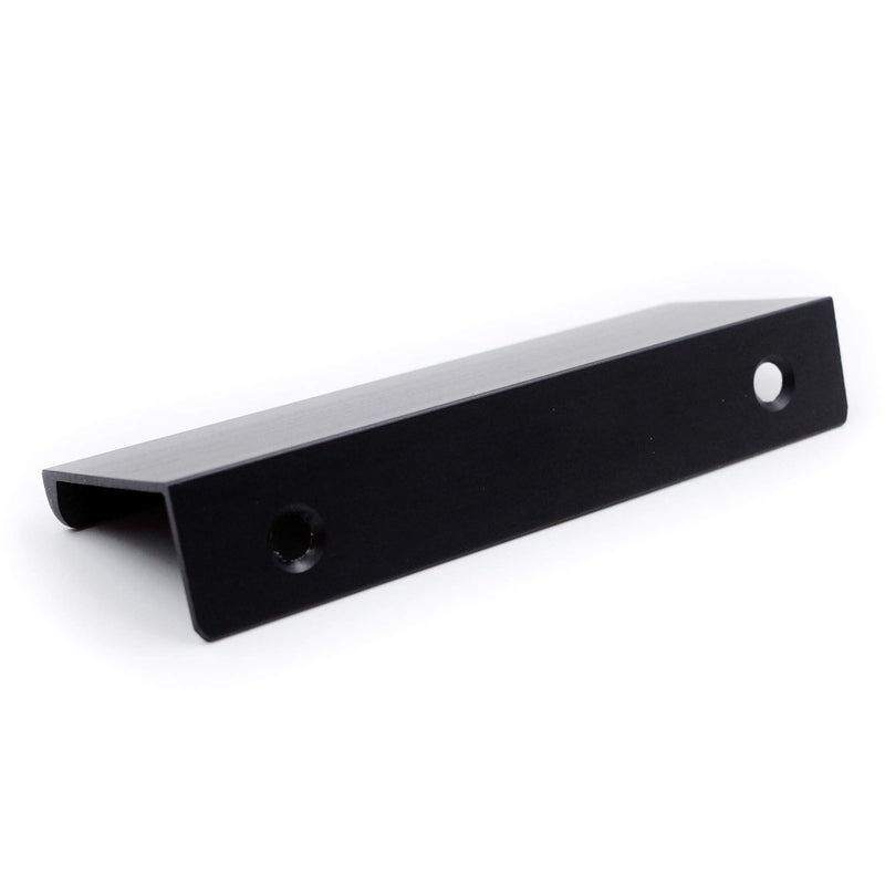 Jetland Cabinets Drawers Edge Pulls - 10-Pack, 4" Overall Length, Black, Concealed Tab Pulls for Kitchen Garage Cabinet Drawers, PW5018B76 - Image 3
